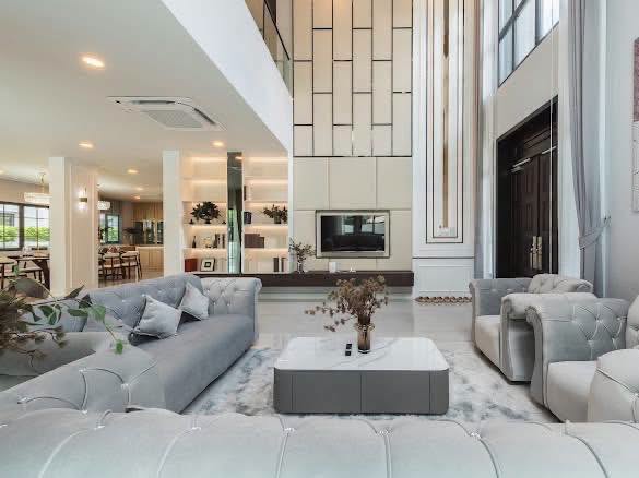 living room of THE CITY บางนา2 | THE CITY BANGNA 2 BY AP THAI
