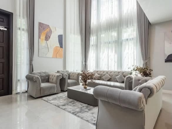 living room and bedroom of THE CITY บางนา2 | THE CITY BANGNA 2 BY AP THAI