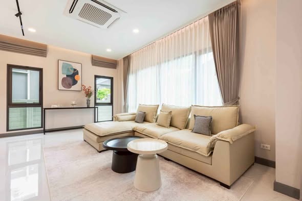 bedroom and living room of The City Bangna