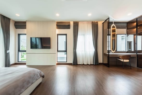bedroom and room interior of The City Bangna