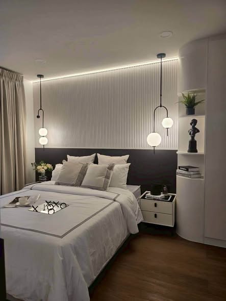 bedroom of The Clover