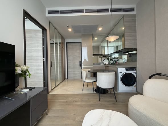 bedroom and living room and room interior and kitchen of The Crest Park Residences