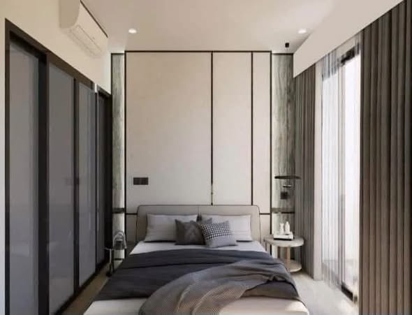 bedroom and room interior of The Crest Park Residences