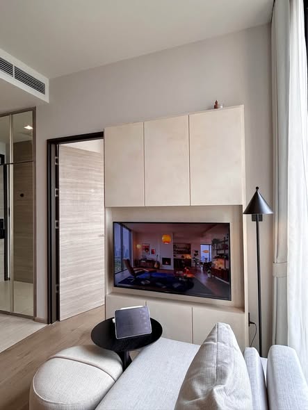 living room and bedroom and room interior and kitchen of The Crest Park Residences