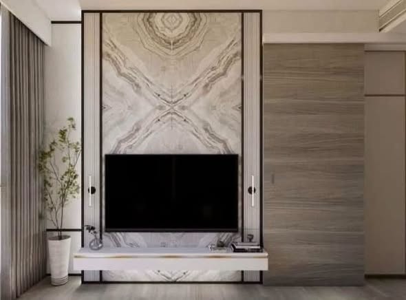 living room and kitchen of The Crest Park Residences