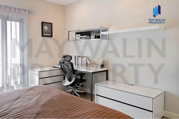 bedroom of The Crest Sukhumvit 34