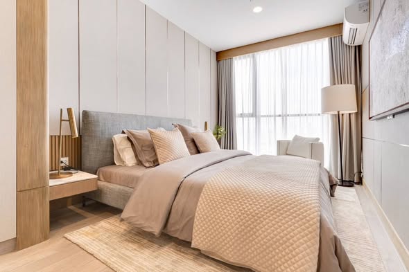 bedroom of THE CROWN Residences