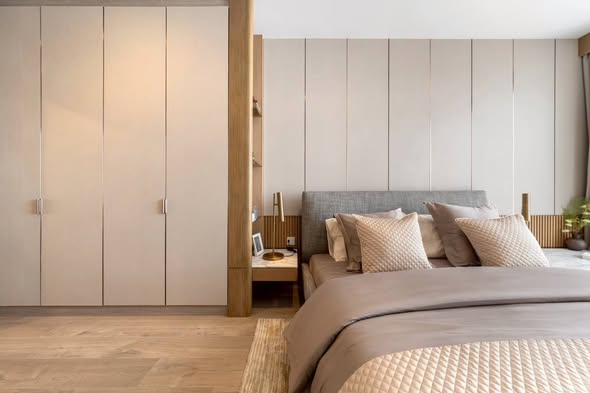 bedroom and room interior of THE CROWN Residences