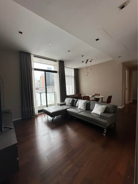 living room and bedroom of The Diplomat 39