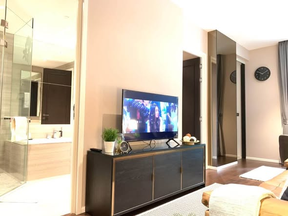 living room and bedroom of The Diplomat 39