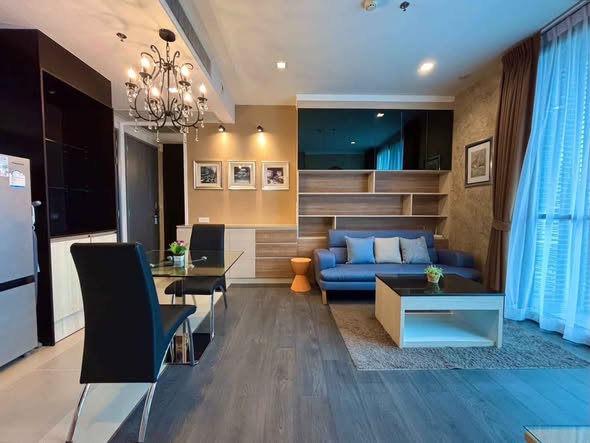 living room and bedroom and room interior of The Edge Sukhumvit 23