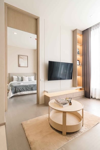 bedroom and living room of THE ESSE ASOKE