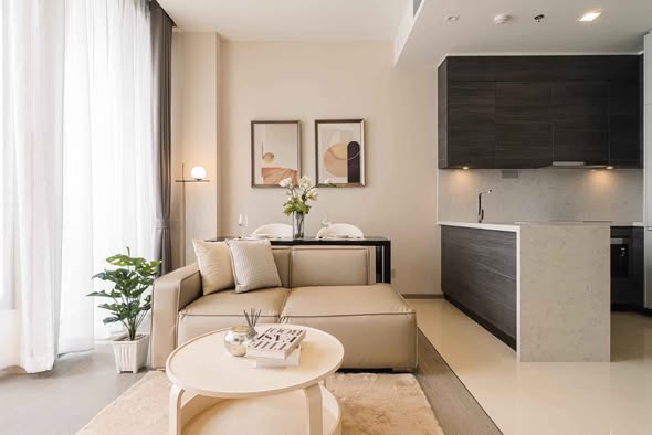 living room of THE ESSE ASOKE