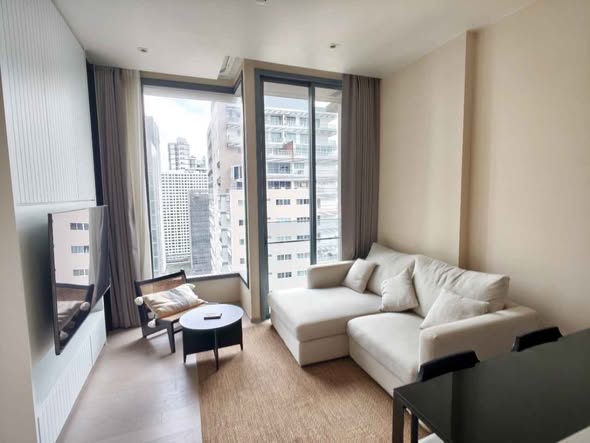 living room and bedroom of THE ESSE ASOKE