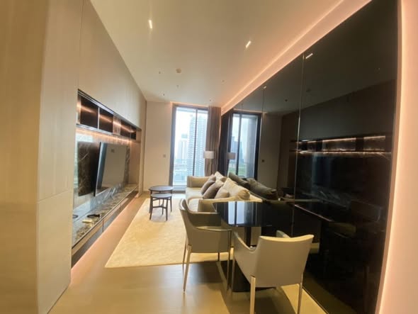 living room of THE ESSE at SINGHA COMPLEX