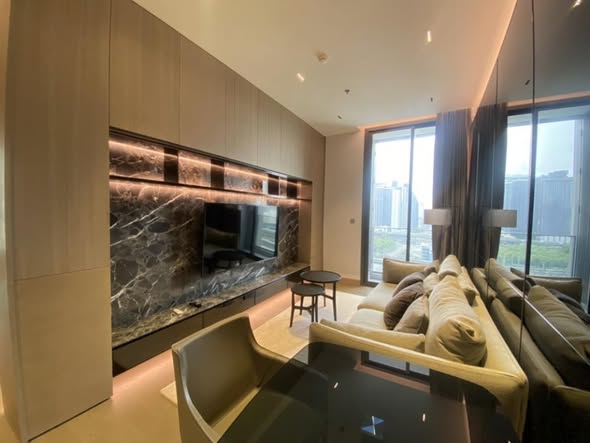 living room of THE ESSE at SINGHA COMPLEX