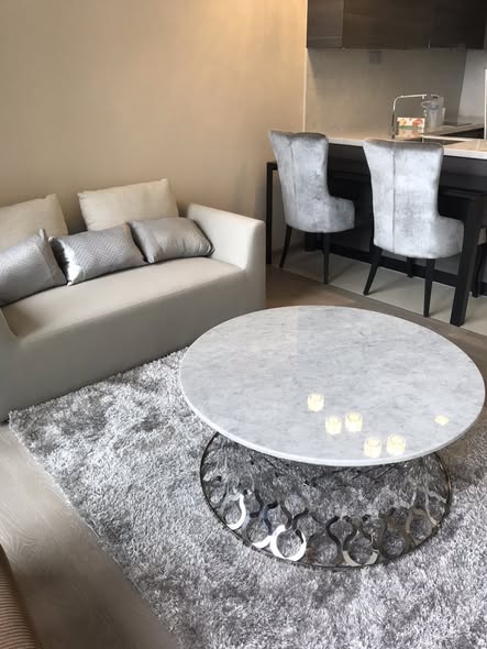 living room and room interior of THE ESSE at SINGHA COMPLEX