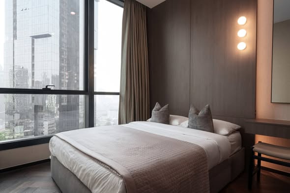bedroom of THE ESSE Sukhumvit 36