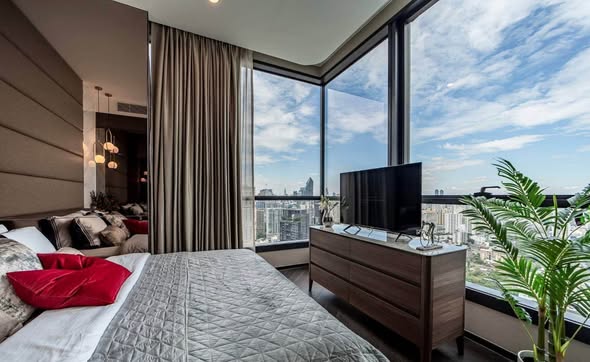 bedroom of THE ESSE Sukhumvit 36