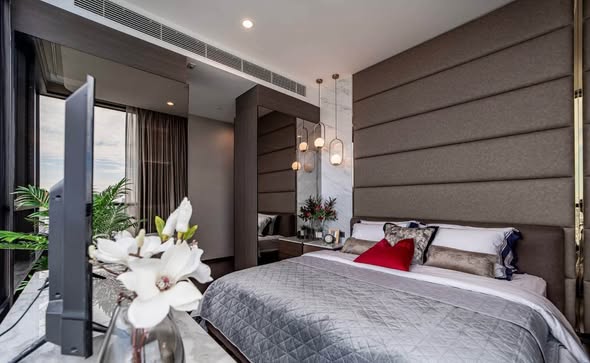 bedroom of THE ESSE Sukhumvit 36