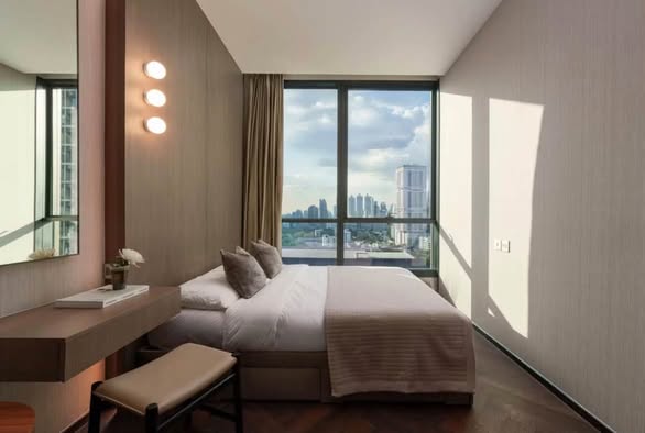 bedroom of THE ESSE Sukhumvit 36