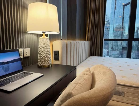 bedroom of THE ESSE Sukhumvit 36