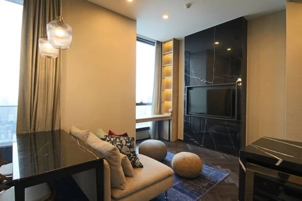 bedroom and living room of THE ESSE Sukhumvit 36