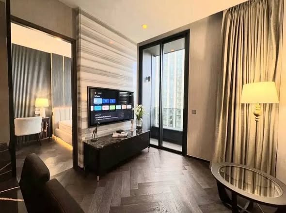 bedroom and living room and room interior of THE ESSE Sukhumvit 36