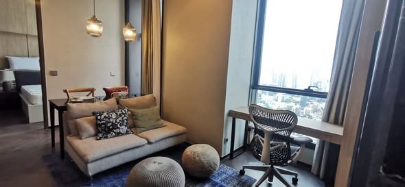 living room of THE ESSE Sukhumvit 36