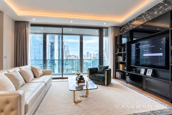living room of The Estelle Phrom Phong