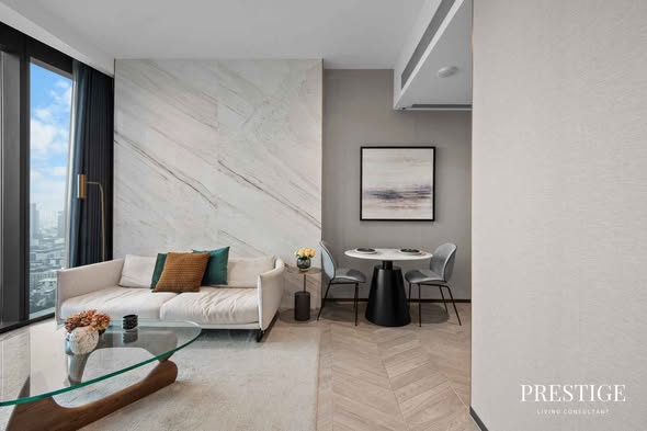 living room of The Estelle Phrom Phong