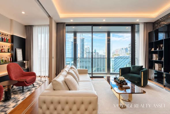 living room of The Estelle Phrom Phong
