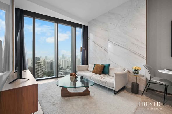 living room of The Estelle Phrom Phong