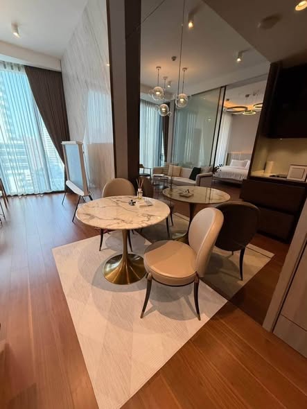 living room and room interior of The Estelle Phrom Phong