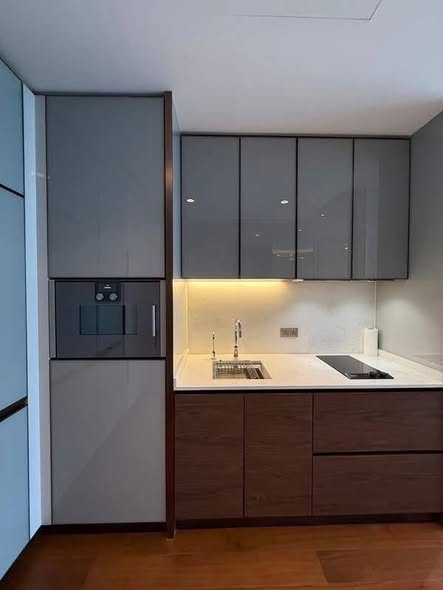 room interior and kitchen of The Estelle Phrom Phong