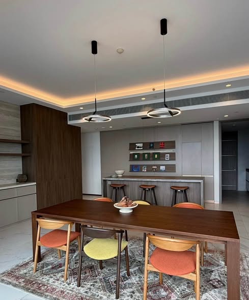 room interior and kitchen of The Estelle Phrom Phong