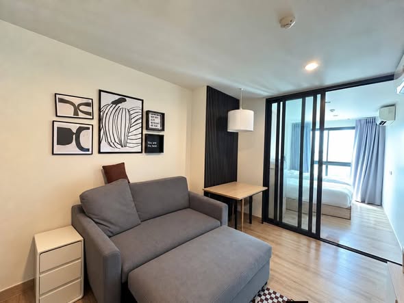 bedroom and living room of The Excel Hideaway Sukhumvit 71