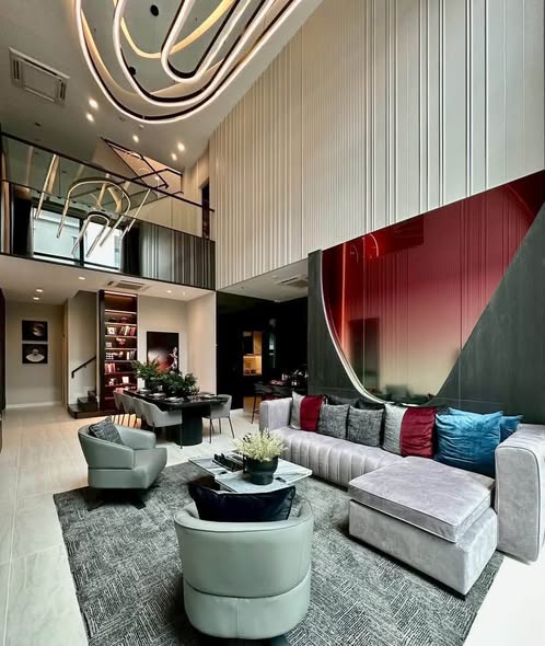 living room of The Gentry Phatthanakan 2 เดอะ เจนทริ พัฒนาการ 2