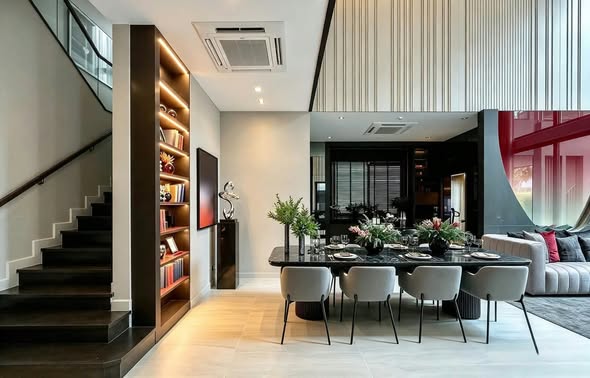 living room of The Gentry Phatthanakan 2 เดอะ เจนทริ พัฒนาการ 2