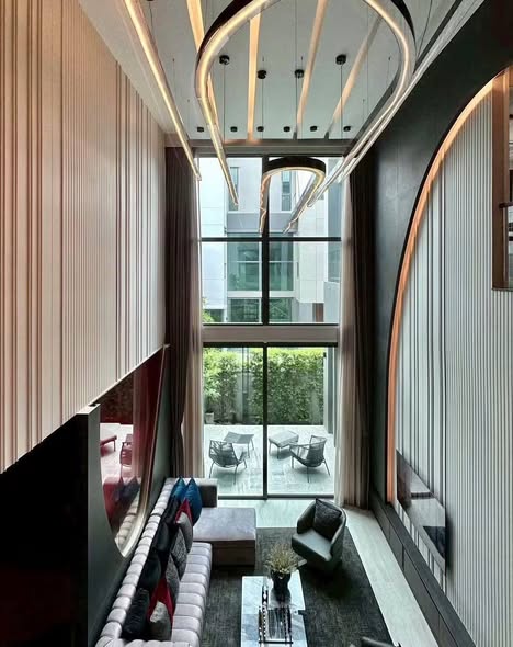 living room of The Gentry Phatthanakan 2 เดอะ เจนทริ พัฒนาการ 2