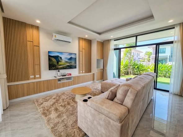 living room of เดอะ เจนทริ สุขุมวิท (THE GENTRY SUKHUMVIT 101)