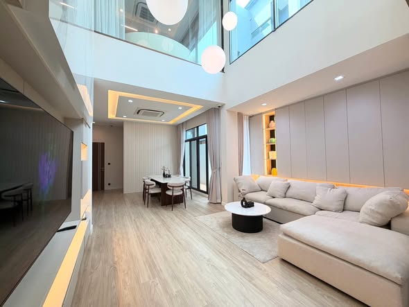 living room of เดอะ เจนทริ สุขุมวิท (THE GENTRY SUKHUMVIT 101)
