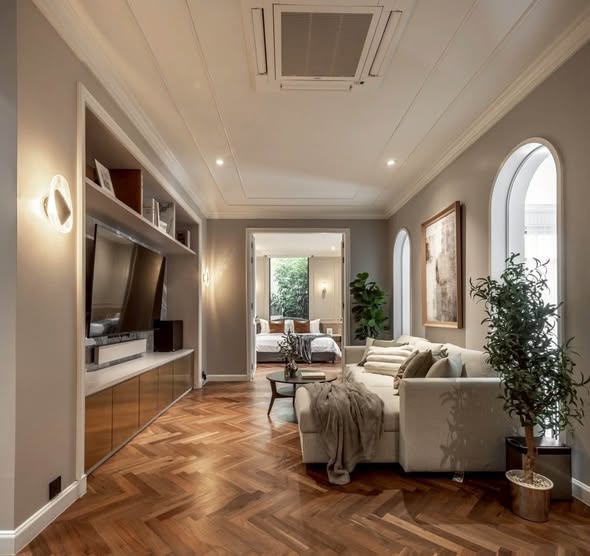 living room of เดอะ เจนทริ สุขุมวิท (THE GENTRY SUKHUMVIT 101)