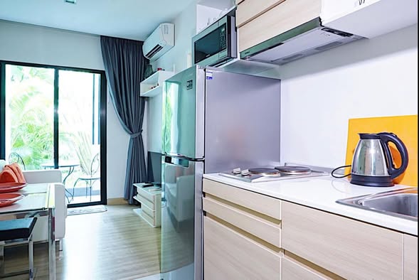 kitchen of The Happy Place Condominium
