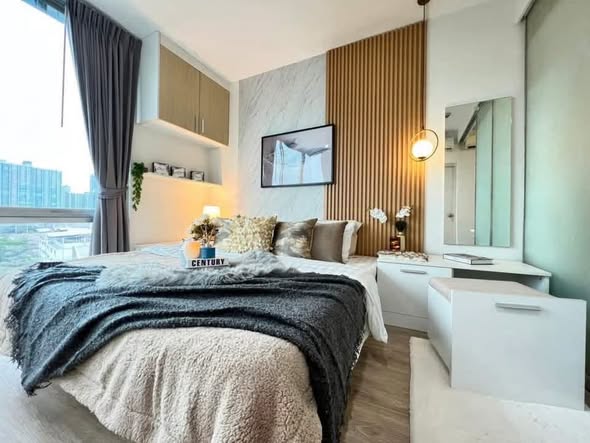 bedroom of The Iris Condo (F Building) Rama 9 – Srinagarindra