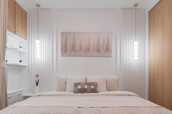 bedroom of The Iris Condo (F Building) Rama 9 – Srinagarindra