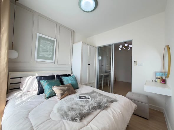 bedroom of The Kith Plus Sukhumvit 113