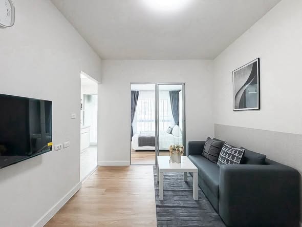 living room of The Kith Plus Sukhumvit 113
