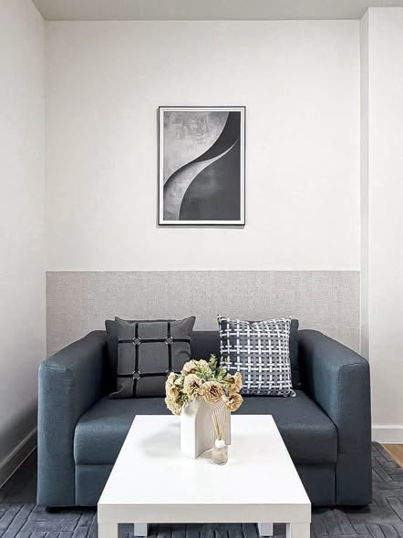 living room of The Kith Plus Sukhumvit 113