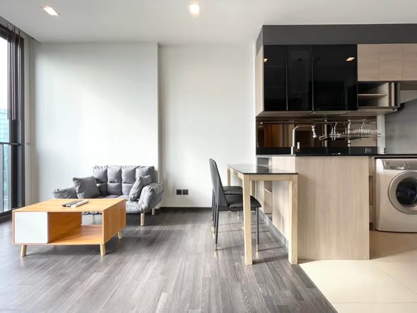 living room of THE LINE Asoke-Ratchada